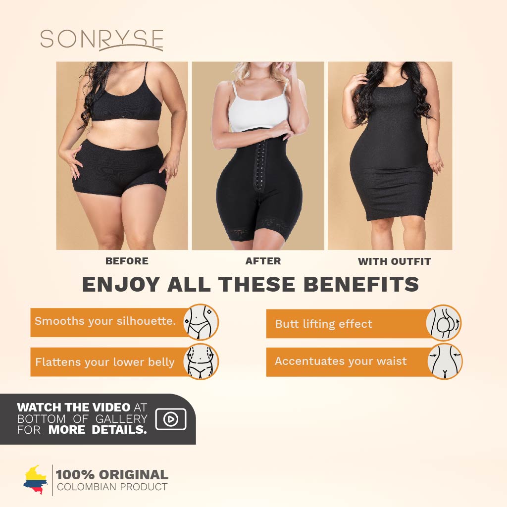 Fajas Colombianas Tummy Control & Butt Lifting Shapewear Shorts – Daily Use | Powernet
