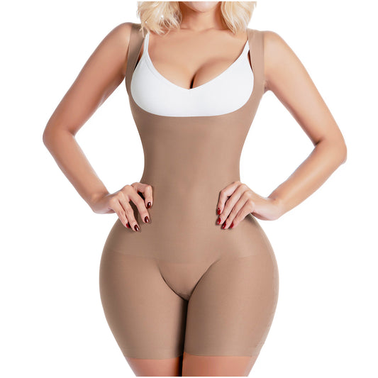 Short Faja Colombiana Shapewear for Women – Everyday & Nightout Girdle | Ultra-Light Microfiber