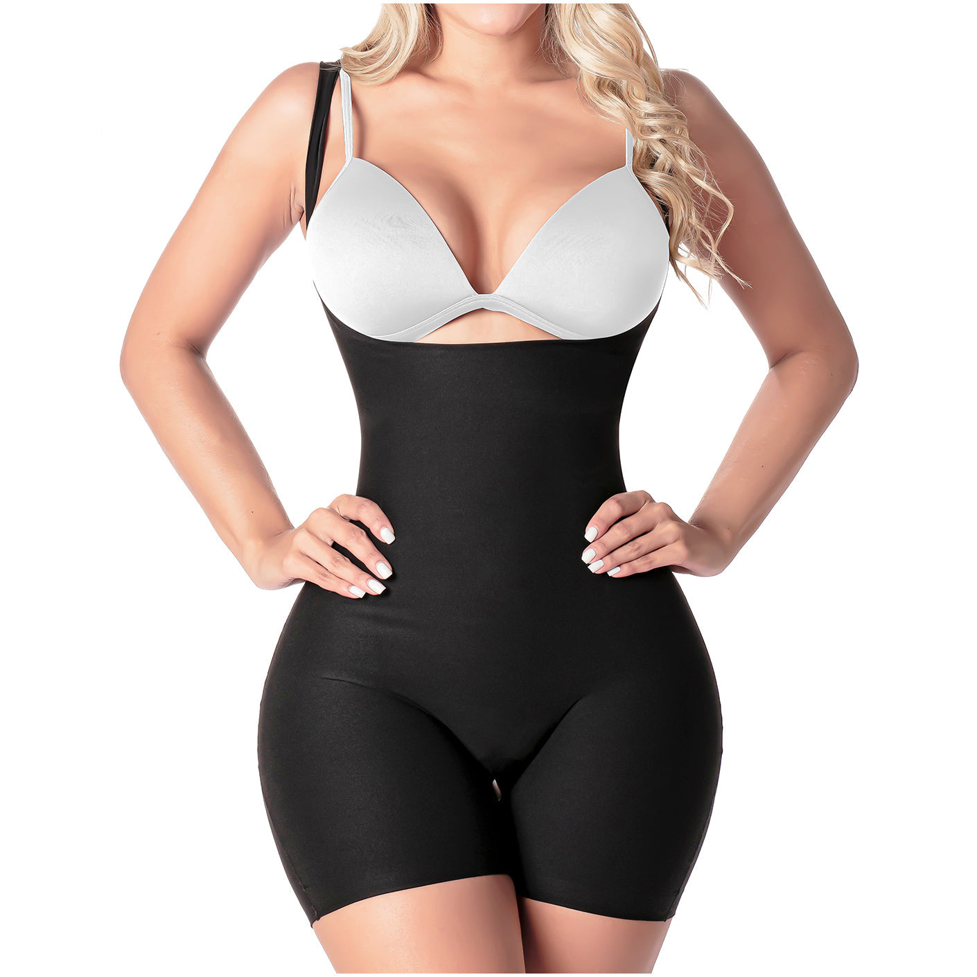 Short Faja Colombiana Shapewear for Women – Everyday & Nightout Girdle | Ultra-Light Microfiber