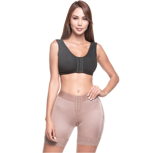 High-Waisted Colombian Shaper Shorts – Mid-Length & Daily Use | Triconet