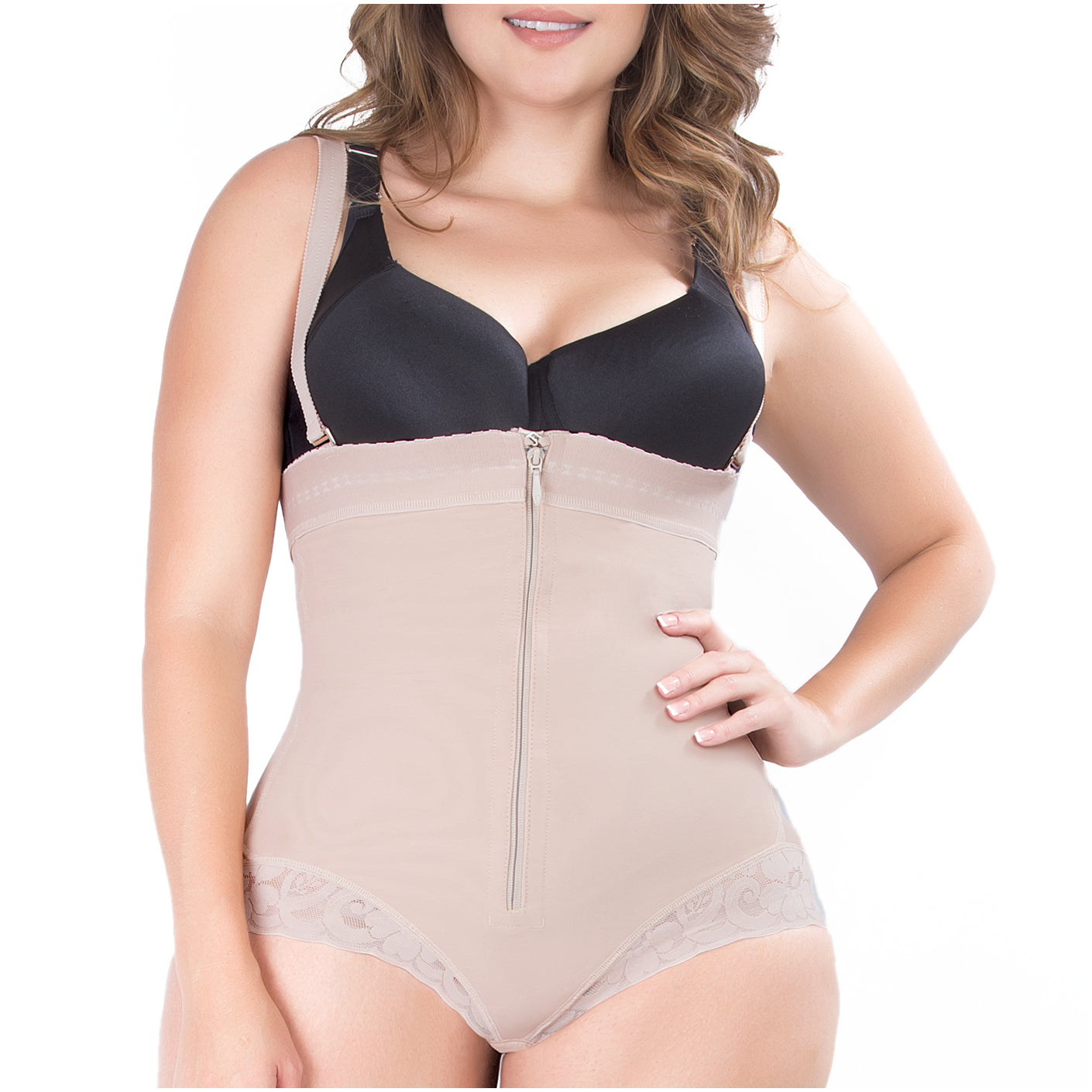 Butt Lifting Strapless Shapewear Bodysuit – High Compression Powernet