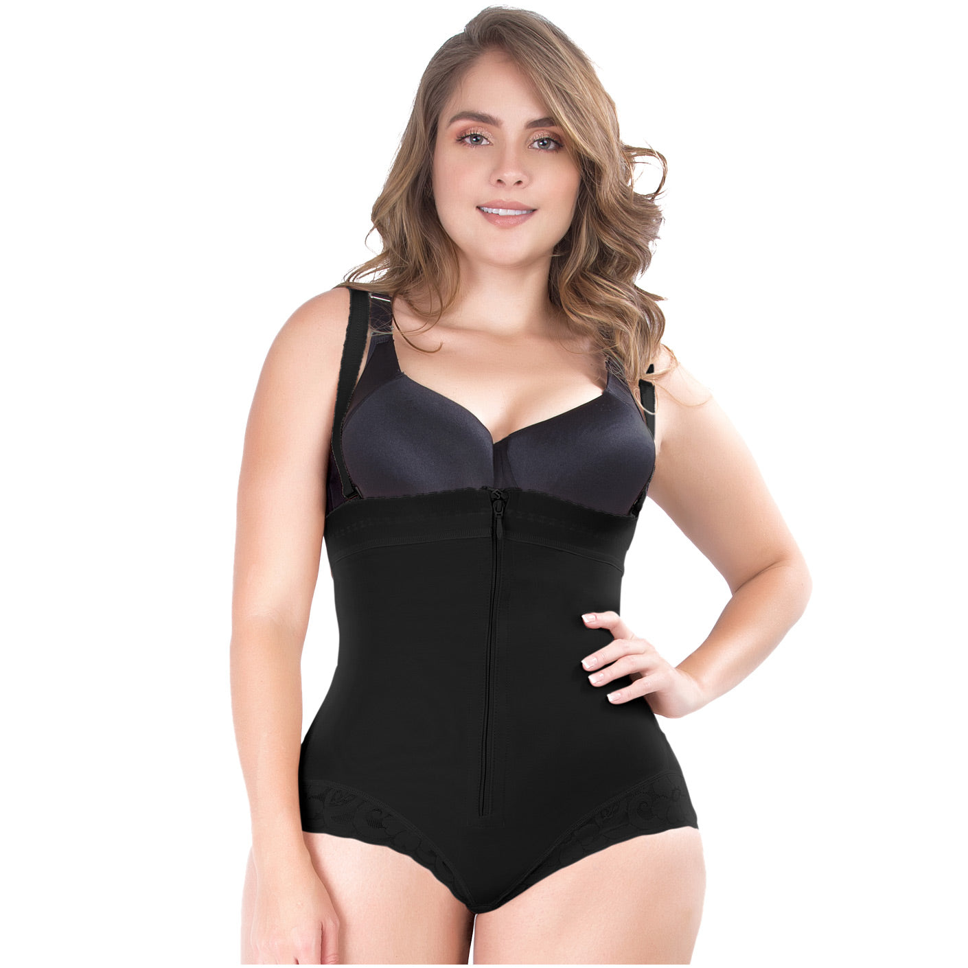 Butt Lifting Strapless Shapewear Bodysuit – High Compression Powernet