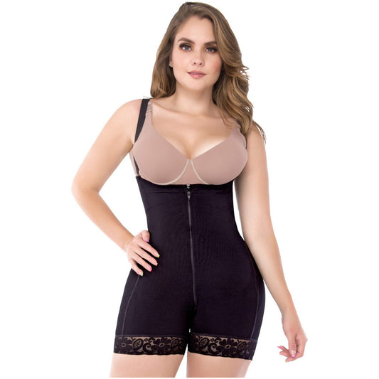 Butt Lifting Shapewear Bodysuit with Wide Hips – Firm Compression & Contouring