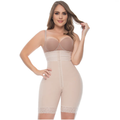 High-Waisted Tummy Control & Butt Lifter Shapewear Shorts – Firm Compression