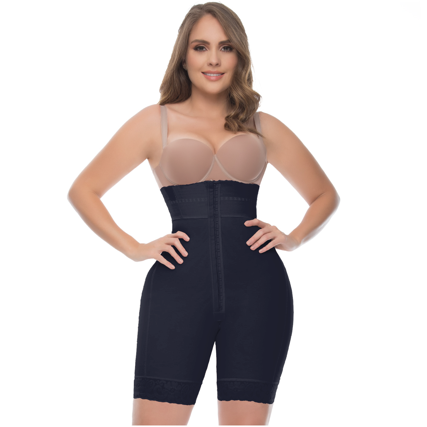High-Waisted Tummy Control & Butt Lifter Shapewear Shorts – Firm Compression