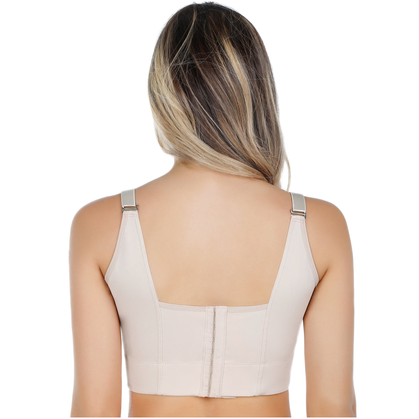 Extra Firm High Compression Full Cup Push-Up Bra – Powernet Support